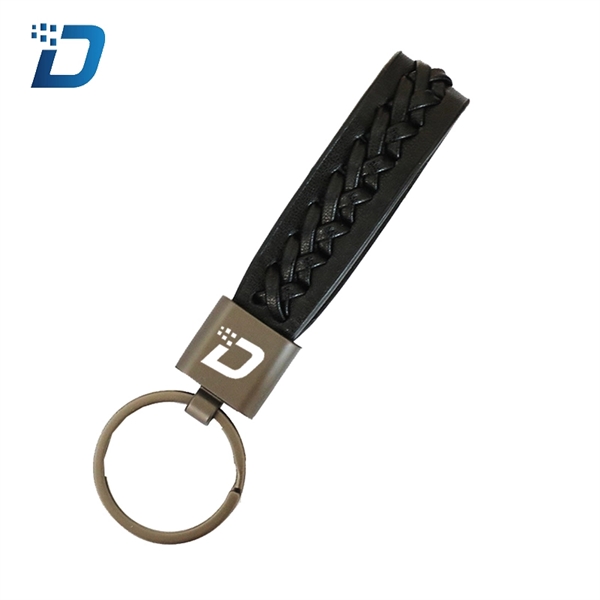 Zinc Alloy Leather Key Chains - Image 3