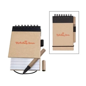 Recycled Flip-up Notepad/Pen