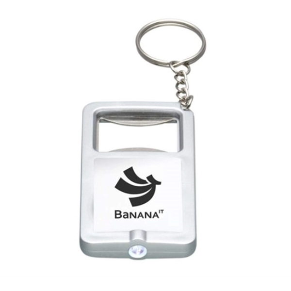 Keychain w/ Flashlight & Bottle Opener - Image 6