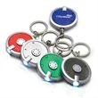 Keychain w/ Push Button Flashlight