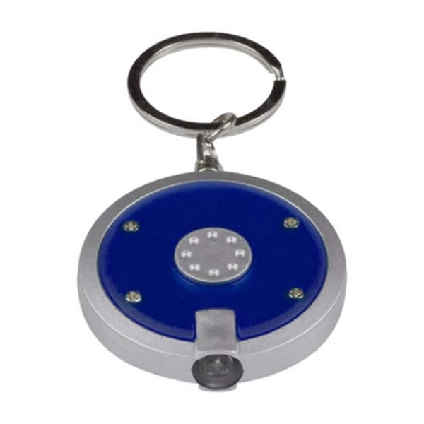 Keychain w/ Push Button Flashlight - Image 2