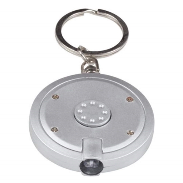 Keychain w/ Push Button Flashlight - Image 6