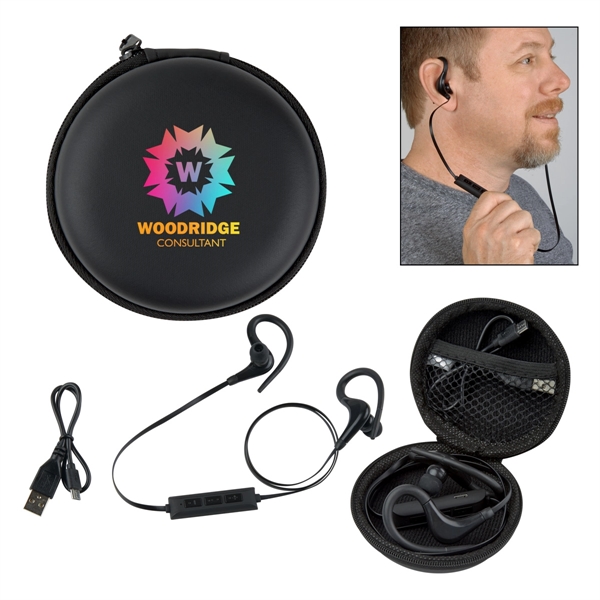 Wireless Earbuds In Travel Case - Image 1