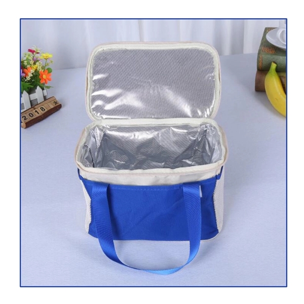 Custom High Quality Nylon Lunch Cooler Bag With Holder - Image 4