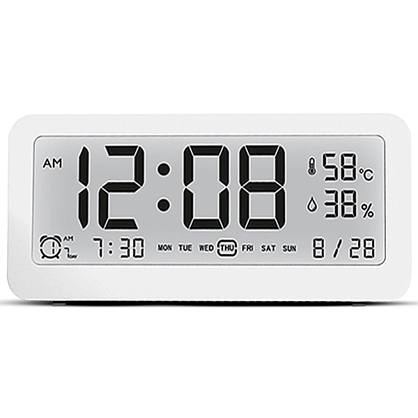 7 9/16'' Digital Desk Clock w/ Touch Button - Image 2