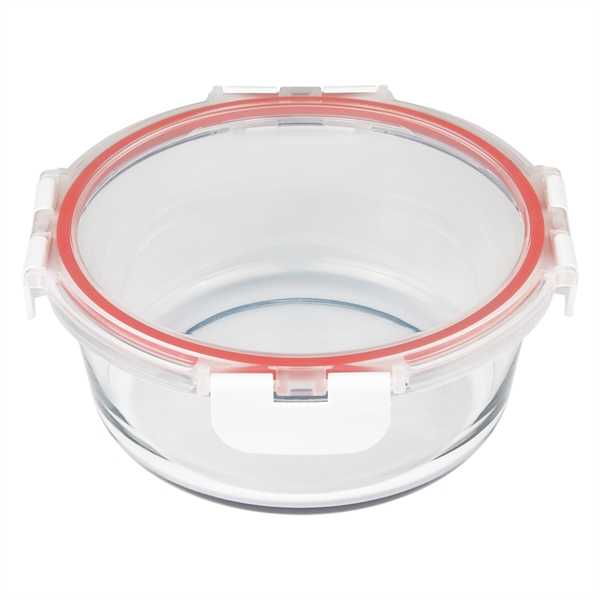 Fresh Prep Round Glass Food Container - Image 4