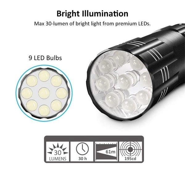 Pocket LED Flashlight With Lanyard - Image 5