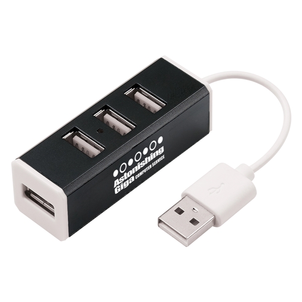 4-Port Aluminum USB Hub - Image 3