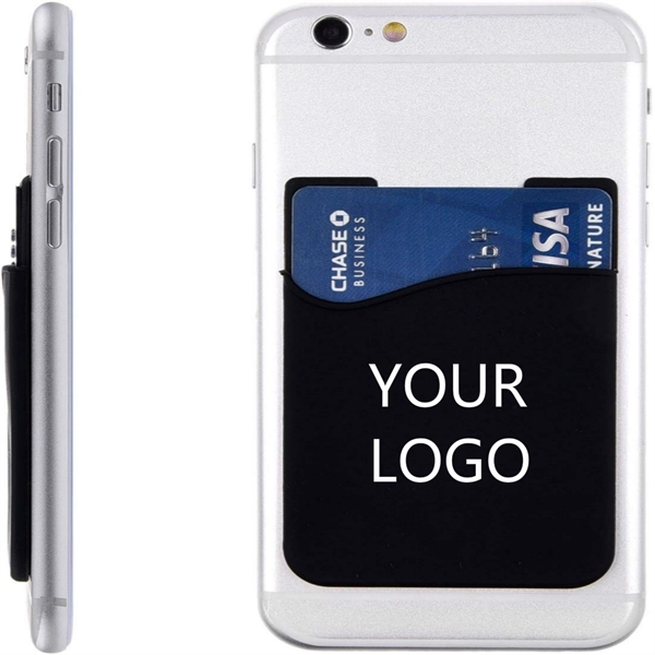 Cellphone Card Holder Back Wallet - Image 1