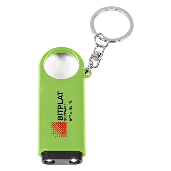 Magnifier and LED Light Key Chain - Image 10