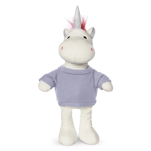 8.5" Plush Unicorn with T-Shirt - Image 8