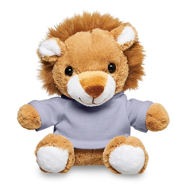 7" Plush Lion with T-Shirt - Image 12