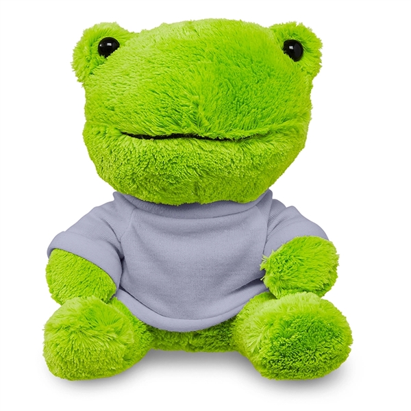 7" Plush Frog with T-Shirt - Image 12