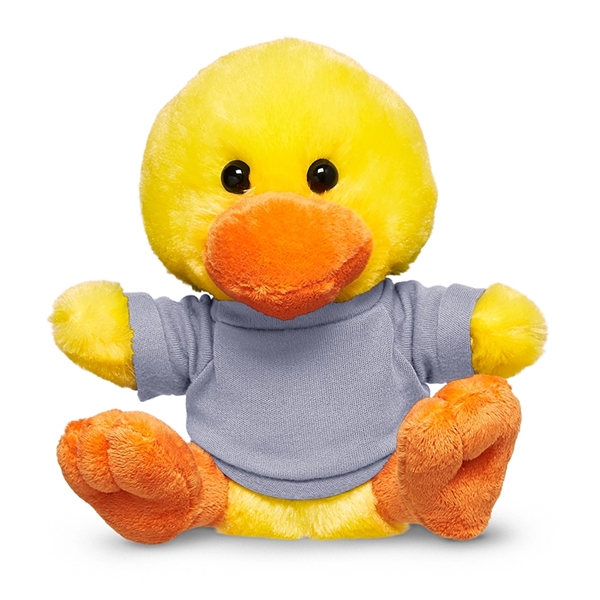 7" Plush Duck with T-Shirt - Image 12