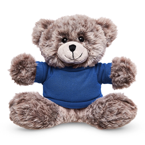 7" Soft Plush Bear with T-Shirt - Image 4