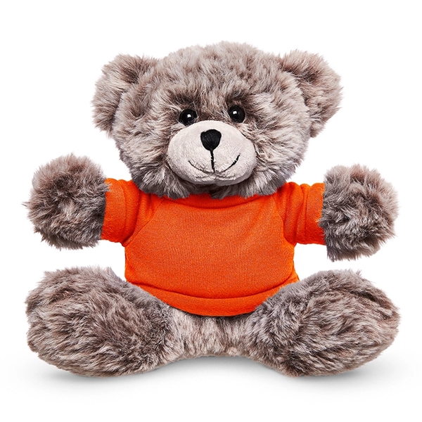 7" Soft Plush Bear with T-Shirt - Image 7