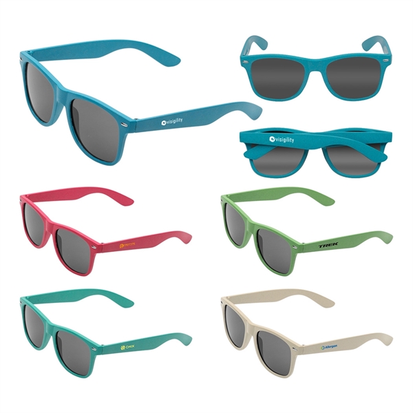 Eco-Friendly Wheatstraw Fiber Sunglasses - Image 1
