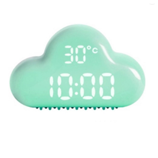 Temperature Display Cloud Smart Sensor Light Alarm Clock 