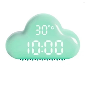 Temperature Display Cloud Smart Sensor Light Alarm Clock 