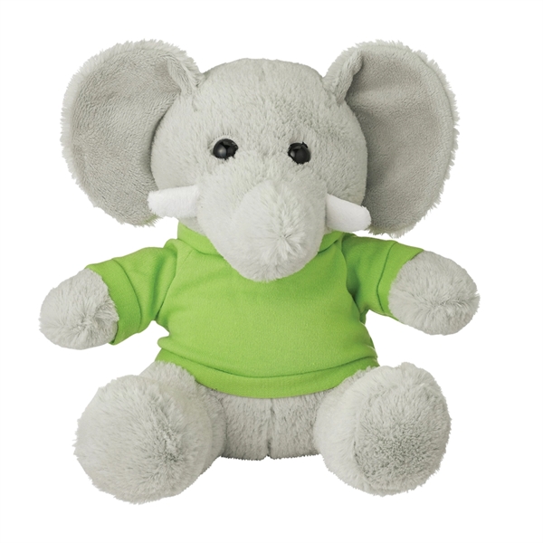 8 1/2 Plush Excellent Elephant With Shirt - Image 4