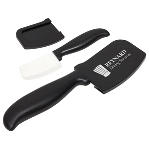 Outdoor Ceramic Cleaver with Protective Sleeve