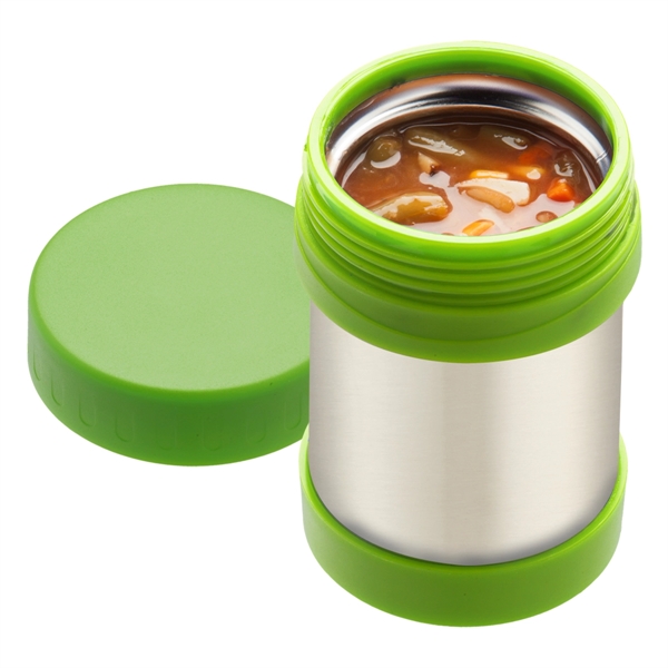 12 Oz. Stainless Steel Insulated Food Container - Image 4