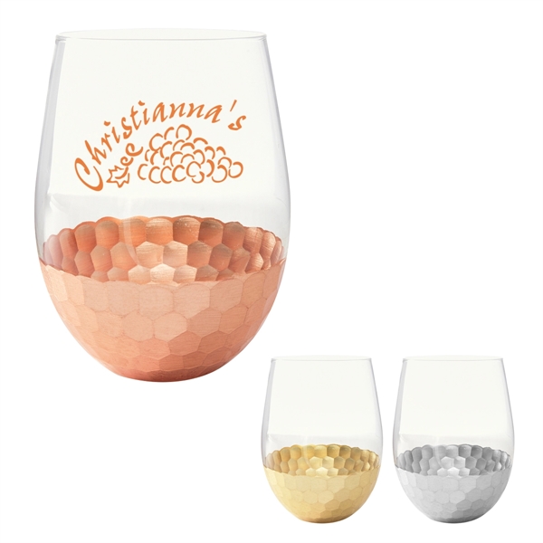 18 Oz. Florence Stemless Wine Glass - Image 1