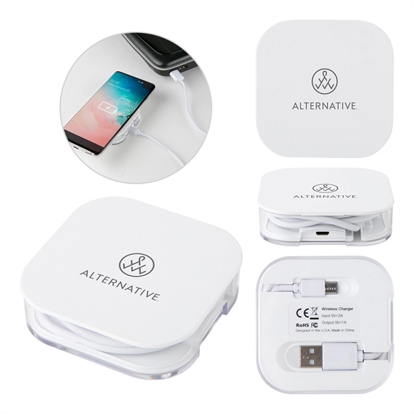 Wireless Charger with Micro USB Cable - Image 1