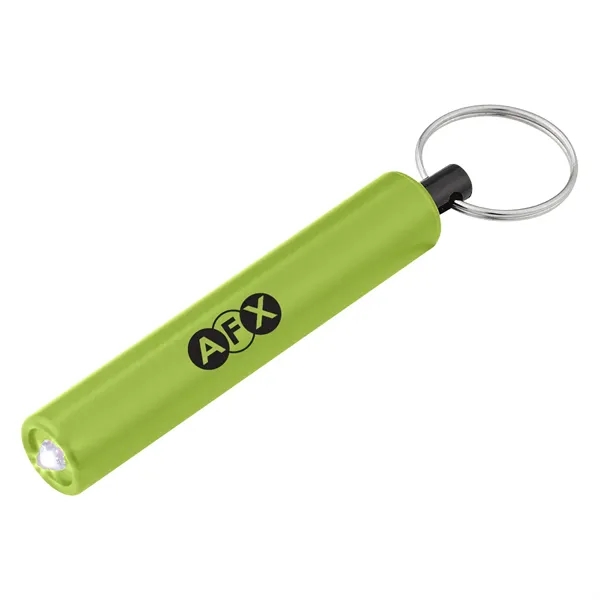 Mini Cylinder LED Flashlight Key Tag - Image 7
