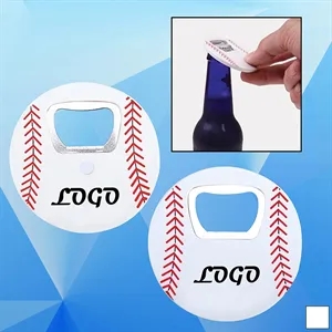 Baseball Shaped Bottle Opener
