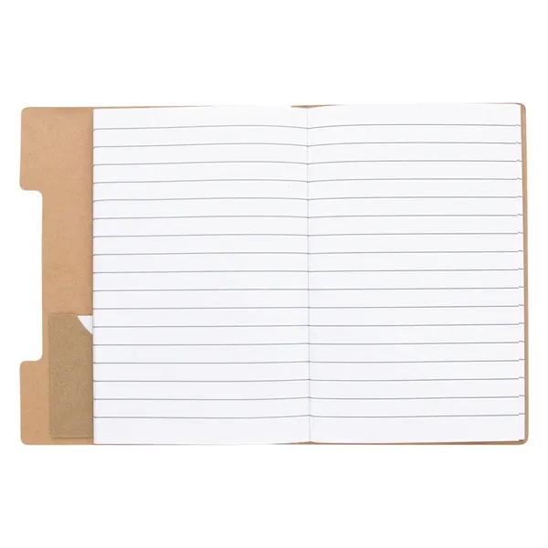 4" x 6" Notepad With Sticky Flags And Pen - Image 3