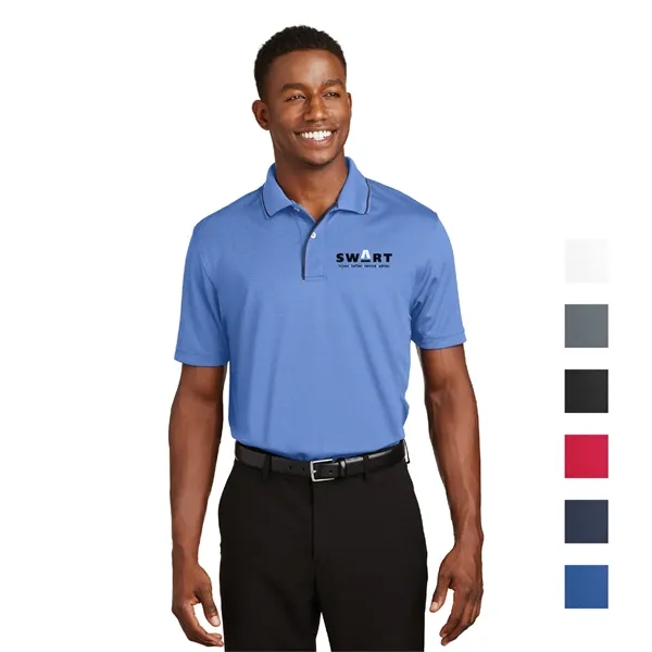 Sport-Tek® Dri-Mesh® Polo with Tipped Collar and Piping - Image 1