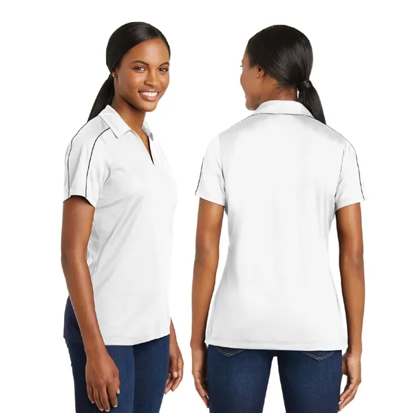 Sport-Tek® Ladies Micropique Sport-Wick® Piped Polo - Image 7