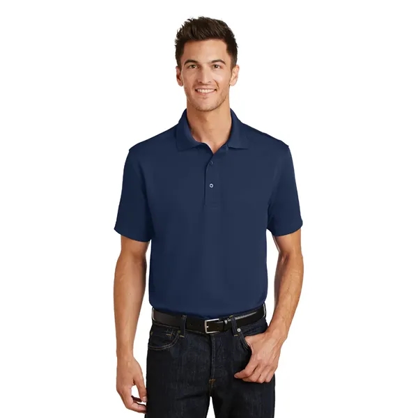 Port Authority® Poly-Charcoal Blend Pique Polo - Image 4