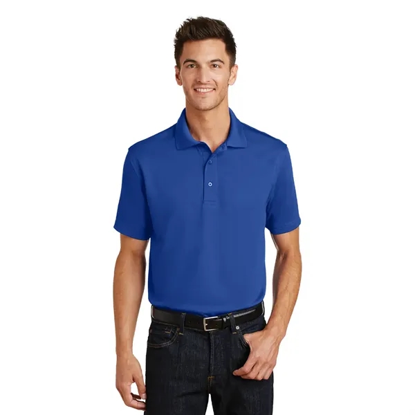Port Authority® Poly-Charcoal Blend Pique Polo - Image 5