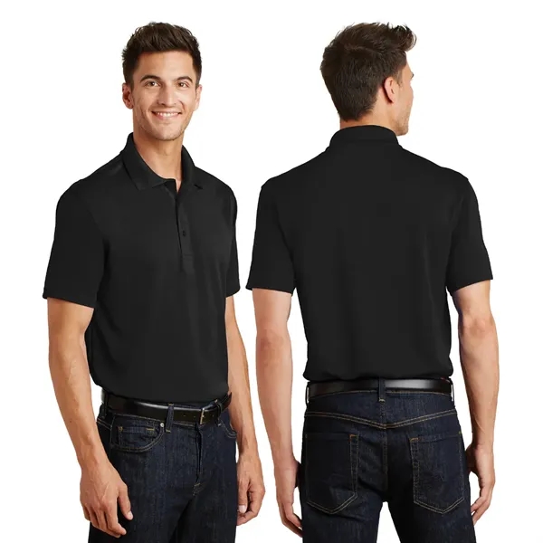 Port Authority® Poly-Charcoal Blend Pique Polo - Image 6