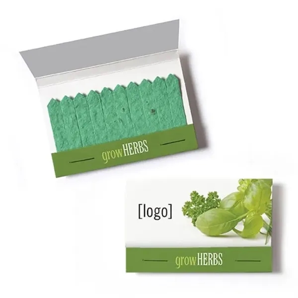 Cultivate Seed Paper Matchbook - Herbs