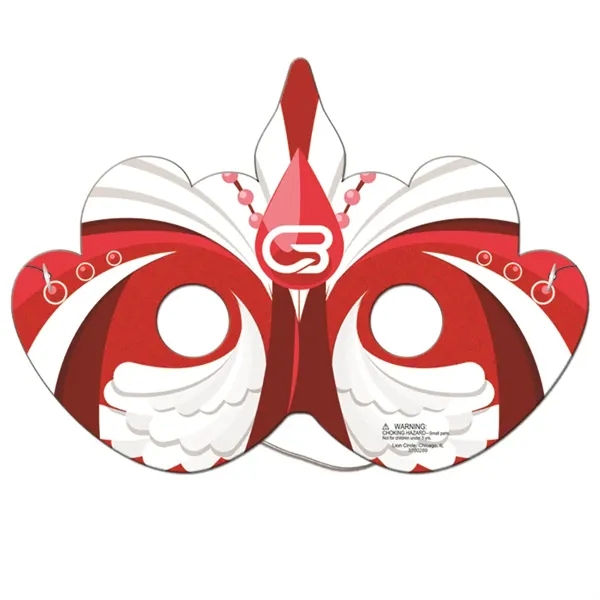 Mardi Gras Mask with Elastic - Image 1
