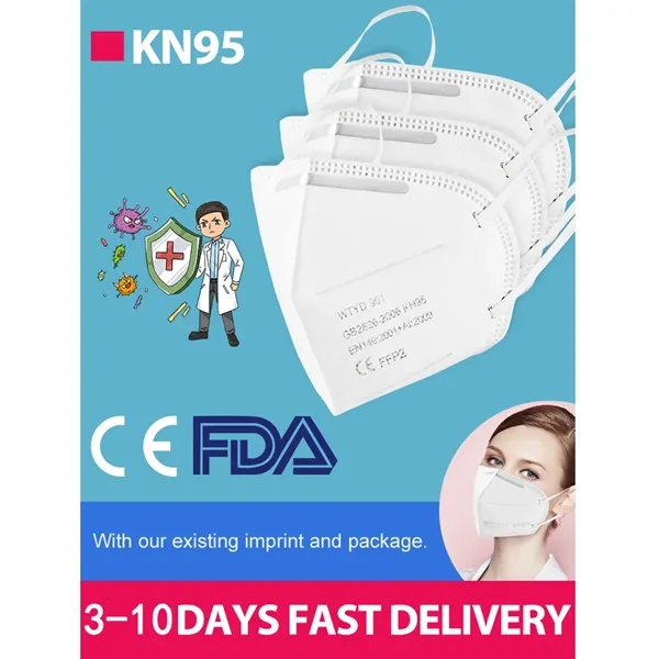 CE And FDA Approved  KN95 Face Mask Dust Mask Anti Virus Ant - Image 9