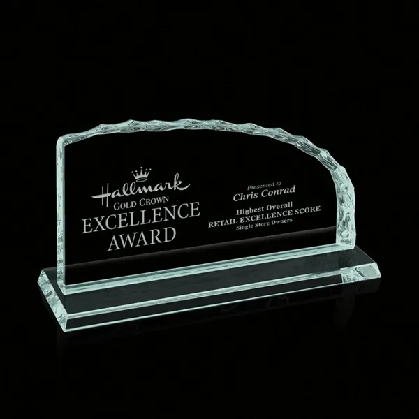 Horizontal Iceberg Award - Jade - Image 2