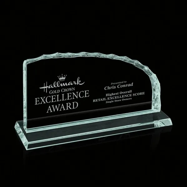 Horizontal Iceberg Award - Jade - Image 3