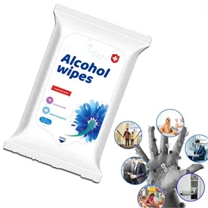 75% Antibacterial Alcohol Wet Wipes