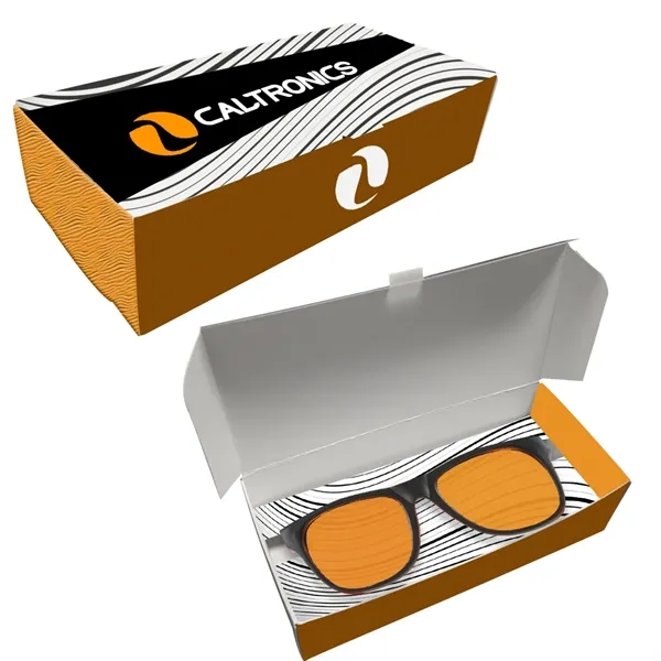Tinted Lenses Rubberized Sunglasses - Image 4