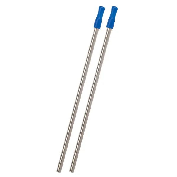 2-Pack Stainless Straw Kit with Cotton Pouch - Image 7
