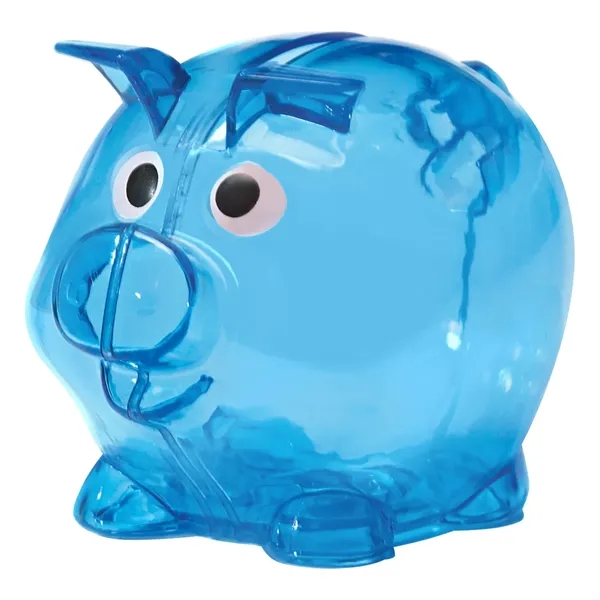 Mini Plastic Piggy Bank - Image 7