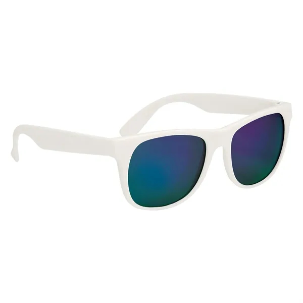 Rubberized Mirrored Sunglasses - Image 9