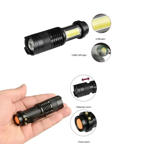 Handheld Zoomable Or Adjustable Focus Flash Light - Image 11