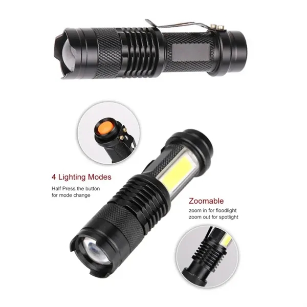 Handheld Zoomable Or Adjustable Focus Flash Light - Image 13