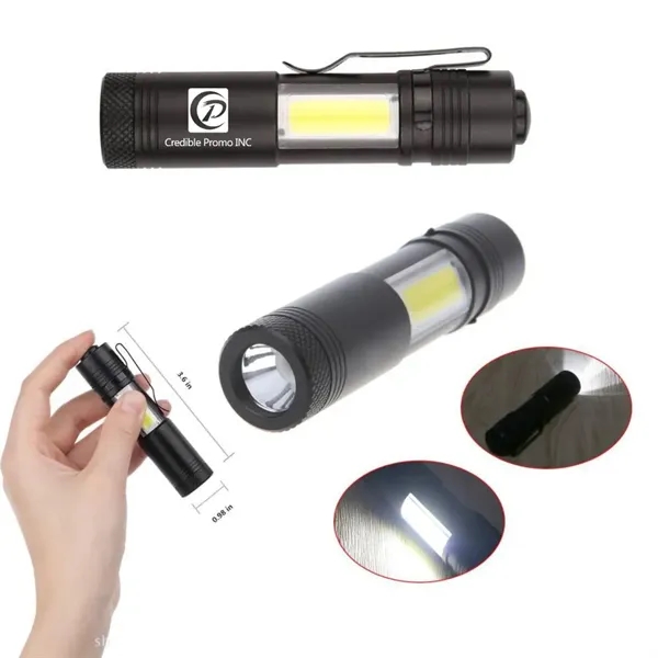 Handheld Compact  Mini Superbright Flashlight Or Torch - Image 1