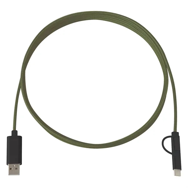 3-In-1 10 Ft. Braided Charging Cable - Image 4